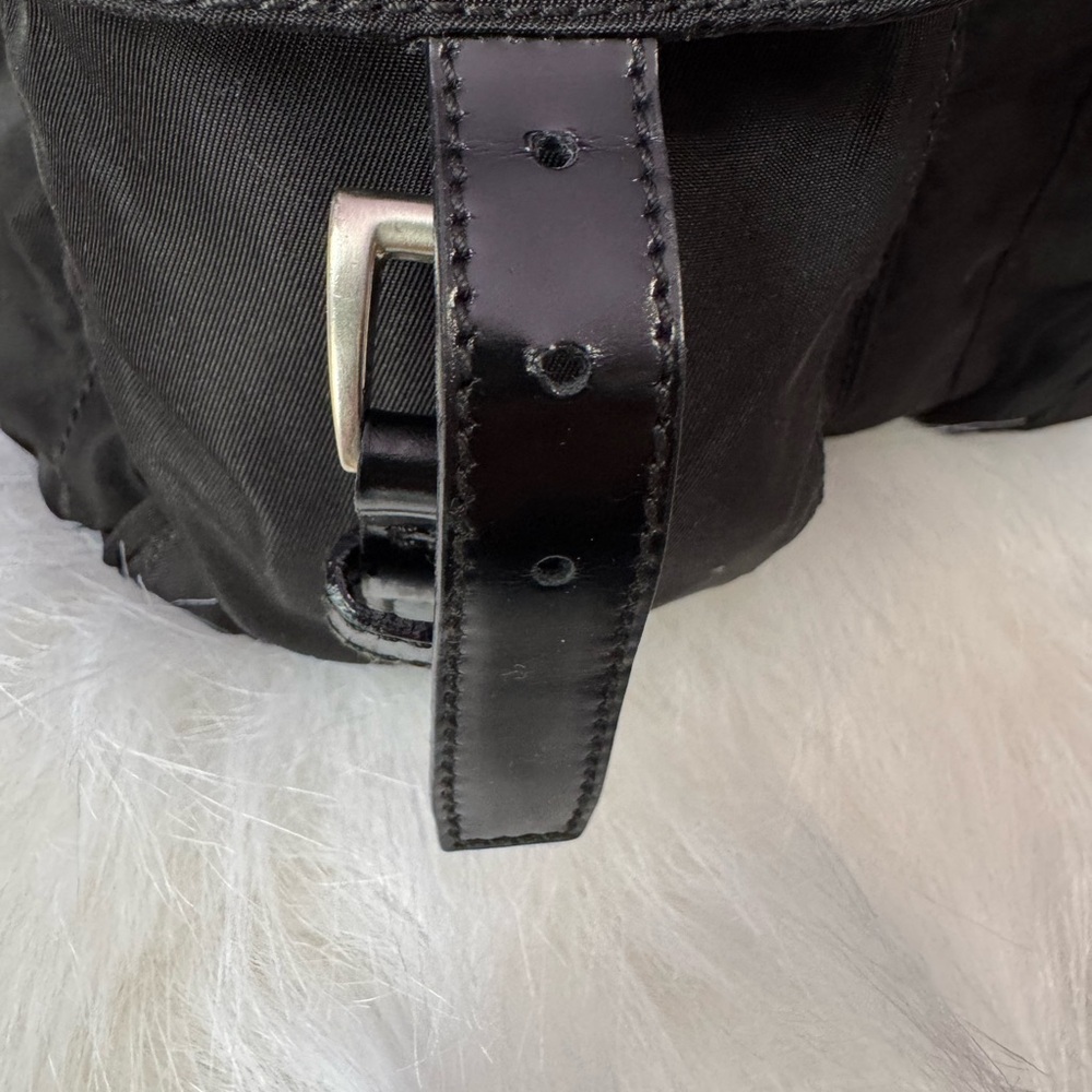 Authentic Prada Vela Mini Backpack in Black Nylon Tessuto-Full Set Cards Dustbag - Picture 11 of 16